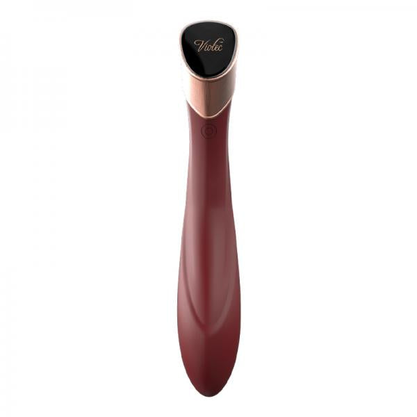 Manto Touch Panel G Spot Vibrator Wine Red