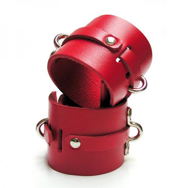 Kinklab Bondage Basics Ankle Cuffs Red