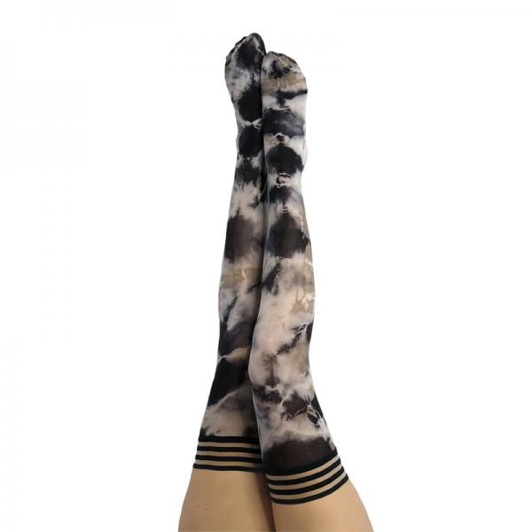 Kixies Mackenzie Black/White Tie Dye Size A