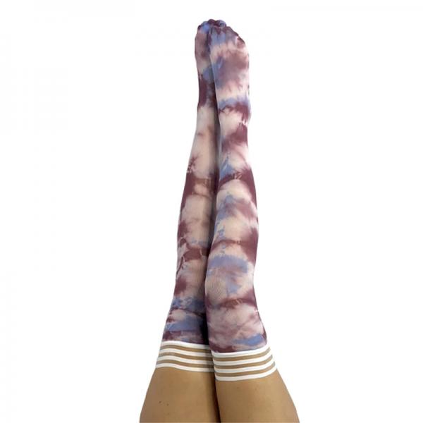 Kixies Madisen Blue/Purple Tie Dye Size B