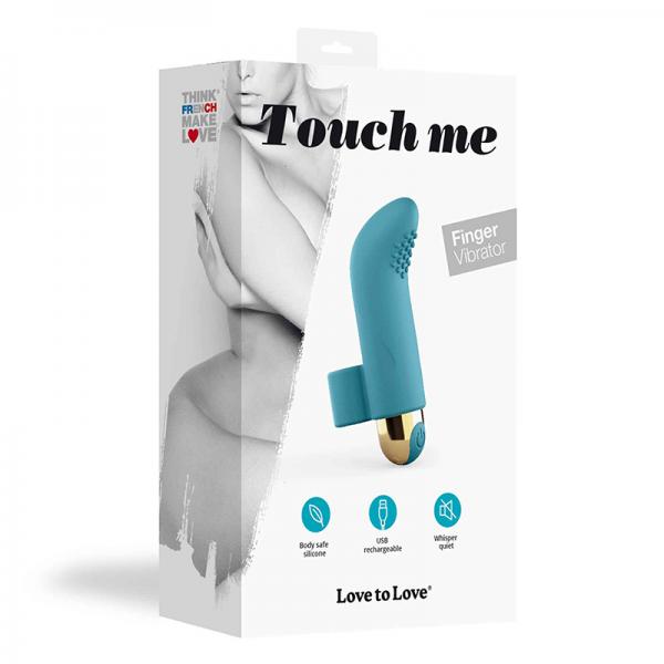 Love To Love Touch Me Blue Finger Vibrator