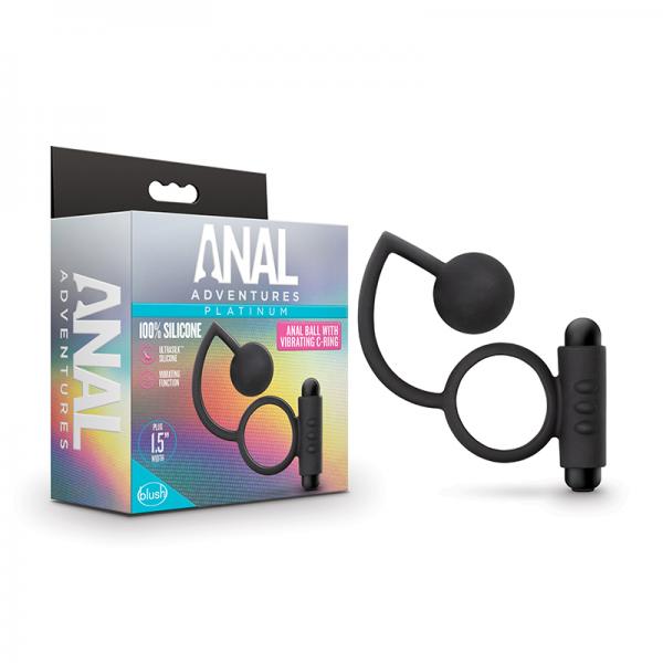 Anal Adventure Platinum Ball Vibe Cring