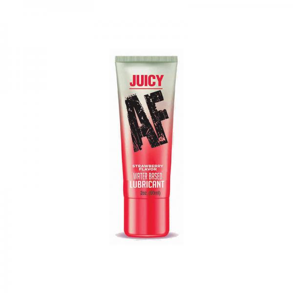 Juicy Af Water Based Lube Strawberry 2 Oz