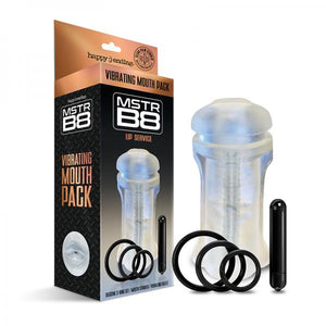 Mstr B8 Vibrating Mouth Ass Pack Kit Of 5 Clear