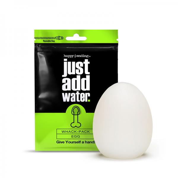 Happy Ending Just Add Water Self Lubricating Whack Pack Egg