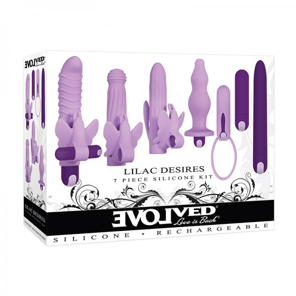 Evolved Lilac Desires 7 Piece Kit Purple