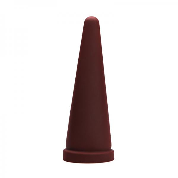Tantus Cone Large Firm Oxblood