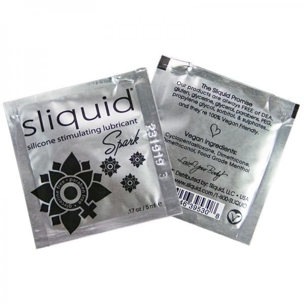 Sliquid Naturals Spark Booty Buzz Pillows (200/Bag) .17oz