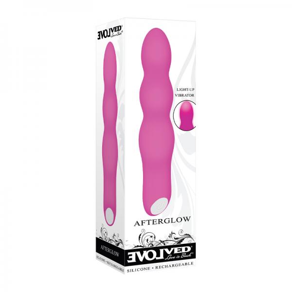 Evolved Afterglow Light Up Vibrator Pink