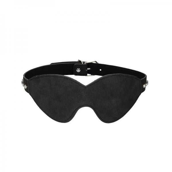 Ouch Diamond Studded Eye Mask Black