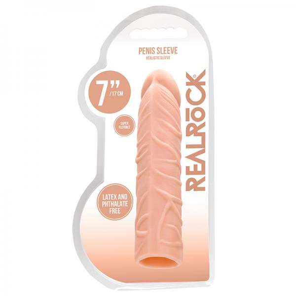 Real Rock Penis Extender 7" 17.5 Cm Vanilla