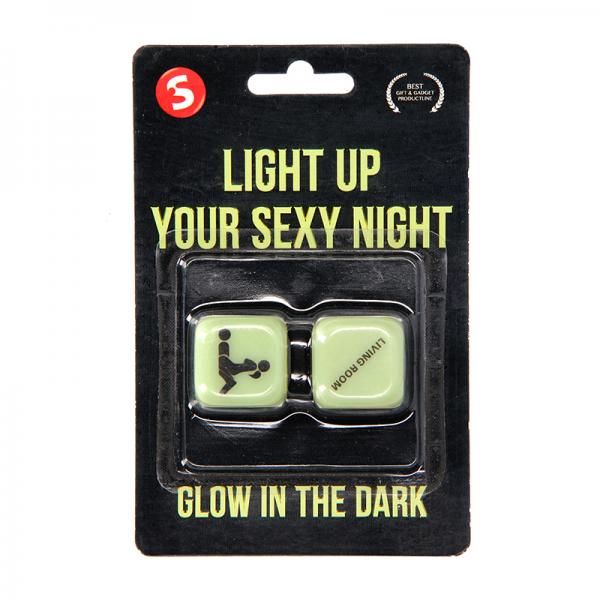 Light Up Your Sexy Night Dice Glow In The Dark