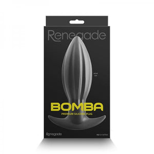 Renegade Bomba Anal Plug Black Medium