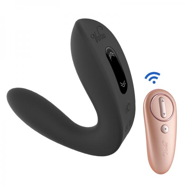 Hercules Remote C Shape Vibrating Plug Black