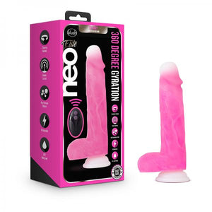 Neo Elite Roxy 8 Inch Gyrating Dildo Pink