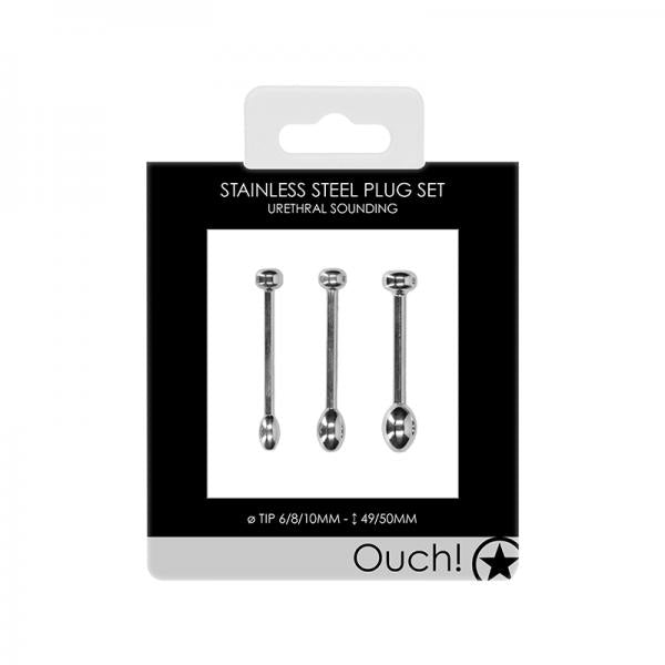 Urethral Sounding Metal Plug Set