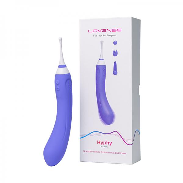 Lovense Hyphy Dual End Clitoral And G Spot Stimulator