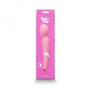 Sugar Pop Aurora Air Pulse And Wand Massager Pink