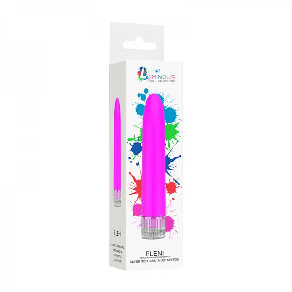 Luminous Eleni Super Soft Abs Multi Speed Vibrator Fuchsia