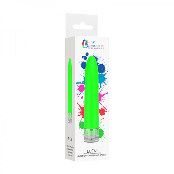 Luminous Eleni Super Soft Abs Multi Speed Vibrator Green