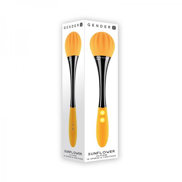 Gender X Sunflower Double Ended Vibrator Yellow