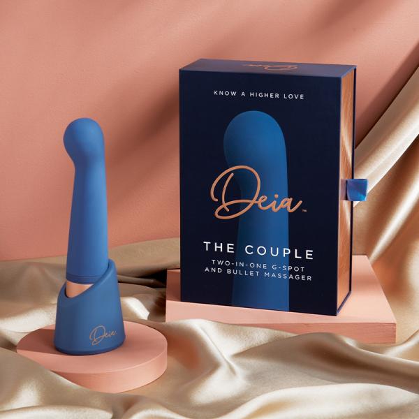 Deia The Couple G Spot And Bullet Massager Silicone Blue