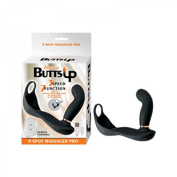 Butts Up P Spot Massager Pro Silicone Black