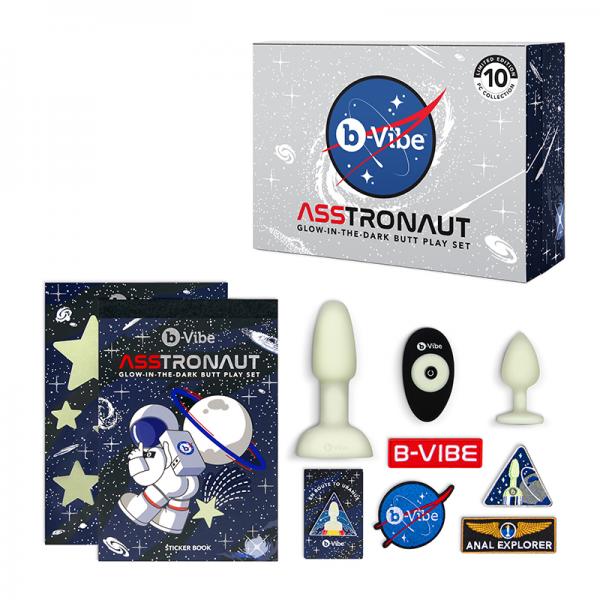 Asstronaut Glow In The Dark Butt Play Set