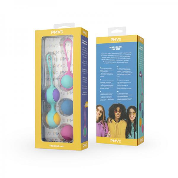 Pmv20 Vita Kegel Ball Set Multicolor