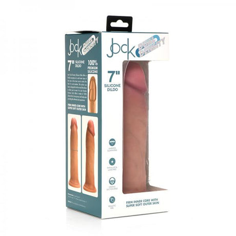 Jock Light Dual Density Silicone Dildo 7 Inch