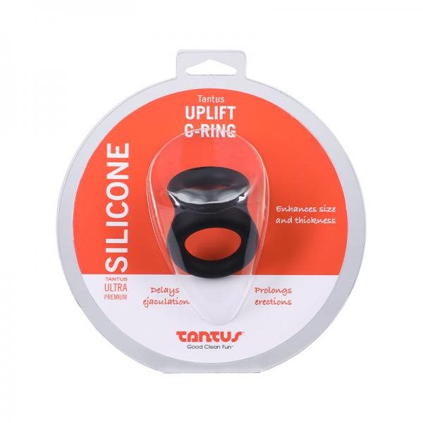 Tantus Uplift C Ring Onyx