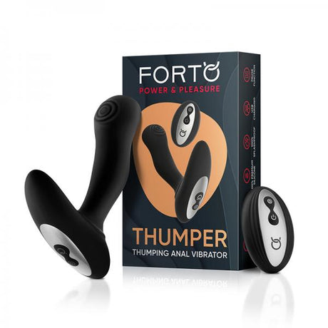 Forto Thumper Anal Vibrator Black