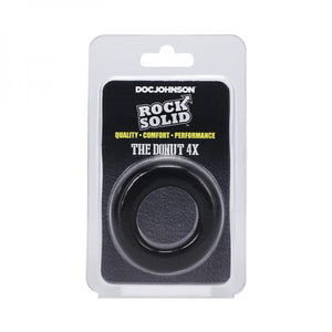 Rock Solid The Donut 4x C Ring Black