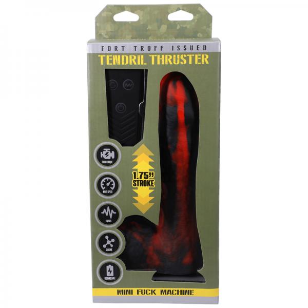 Fort Troff Tendril Thruster Mini Fuck Machine Rechargeable Remote Controlled Silicone 8.5 In. Thrust