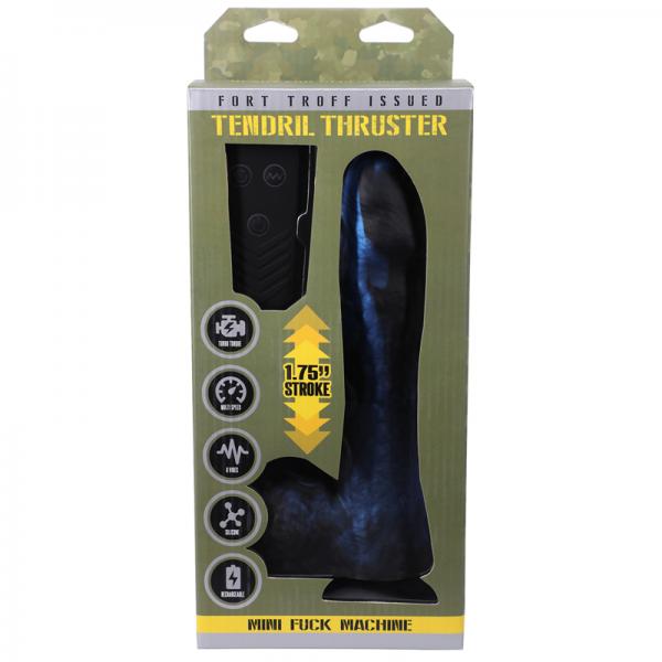 Fort Troff Tendril Thruster Mini Fuck Machine Rechargeable Remote Controlled Silicone 8.5 In. Thrust