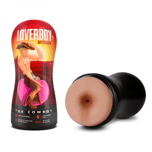 Loverboy The Cowboy Self Lubricating Anal Stroker Beige