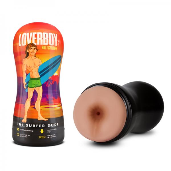 Loverboy The Surfer Dude Self Lubricating Anal Stroker Beige