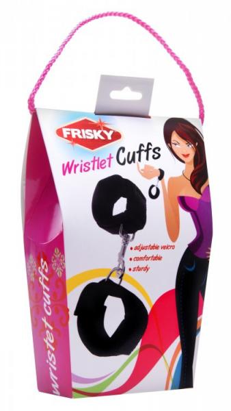 Frisky Wristlet Cuffs Black