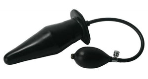 Super Large Inflatable Butt Plug Black