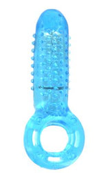 Powerful Bullet Cock Ring Blue