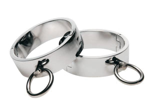 Chrome Slave Bracelets S/M