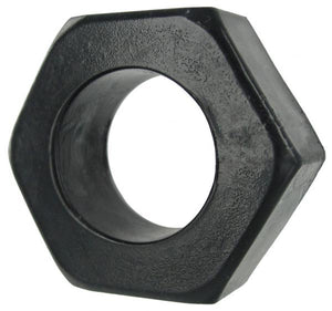 Hexnut Cock Ring Black