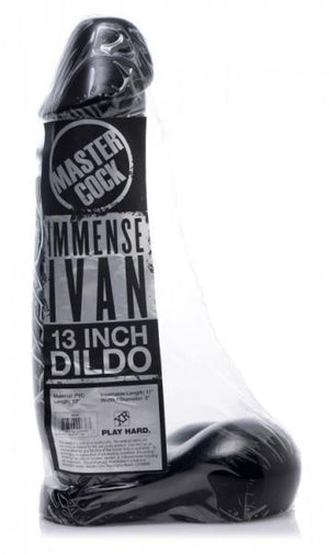 Immense Ivan 13 Inches Dildo Black