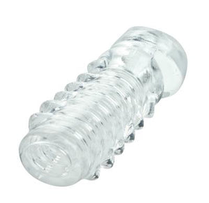 The Rock Tumbler Ball Tugging Stroker Clear