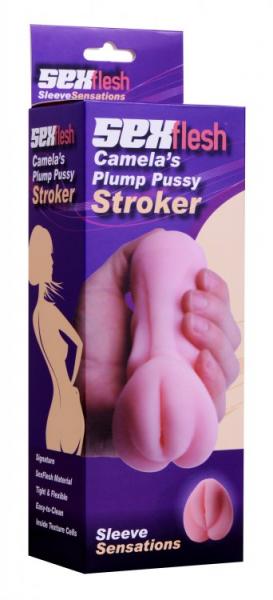 Camela's Plump Pussy Stroker Pink