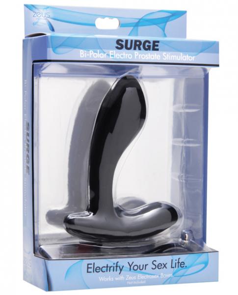 Zeus Surge Bipolar Electro Prostate Stimulator Black