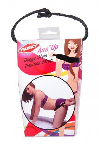 Ass Up Doggy Style Position Strap Black