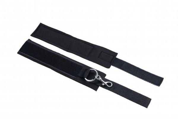 Interlace Over And Under The Bed Restraint Set Black