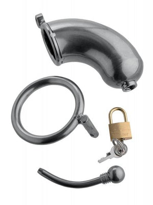 Armor Chastity Cage With Removable Urethral Insert