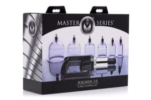Sukshen 6 Piece Cupping Set With Acu Points